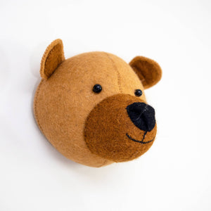 Mini Bear Cub Head | Fiona Walker England
