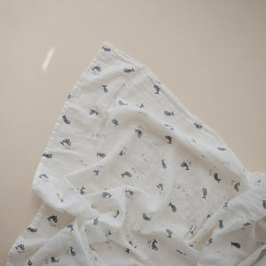 Organic Whale Swaddle