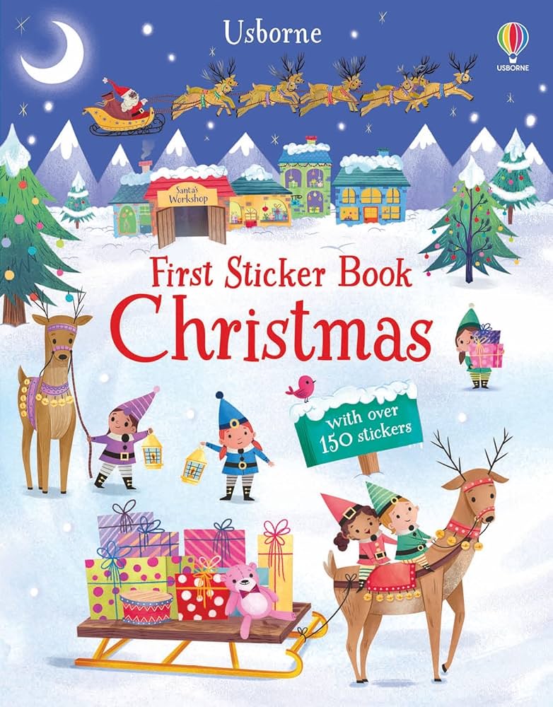 My First Sticker Book Christmas