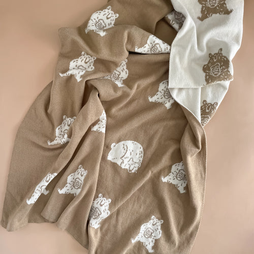 Organic Blanket Honey Bear