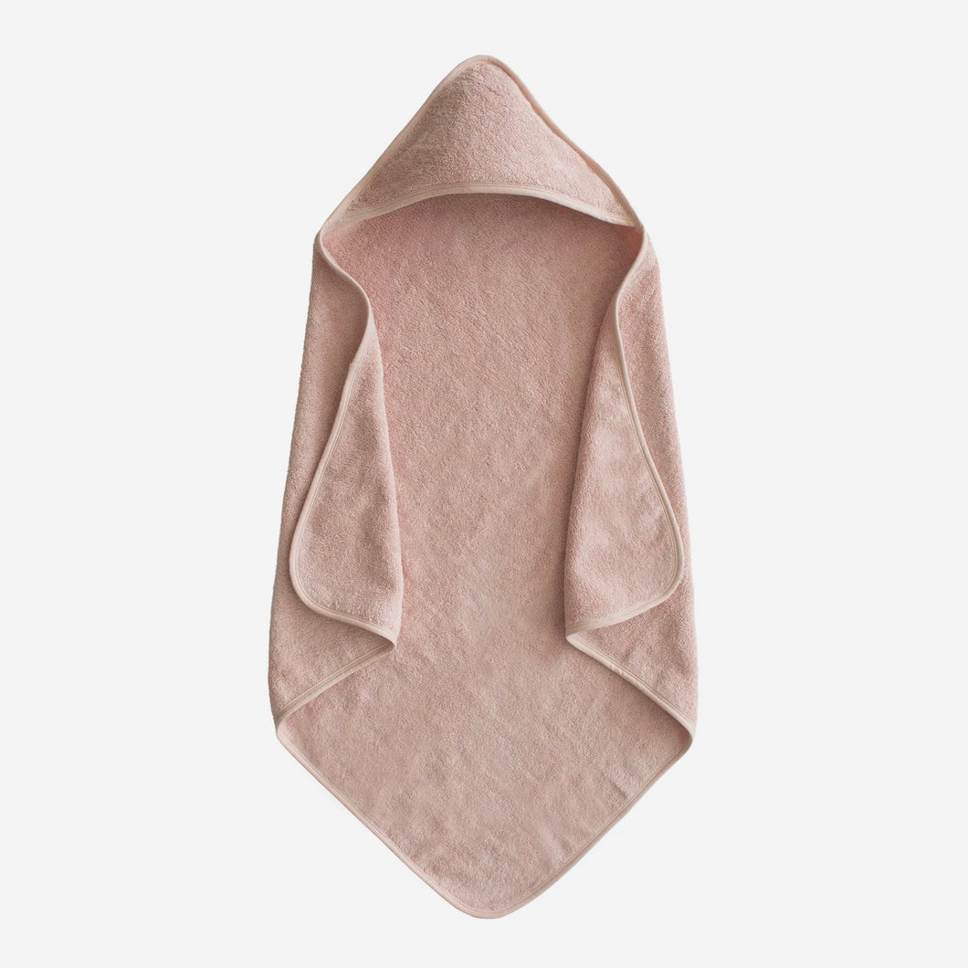 Organic Hooded Towel Blush
