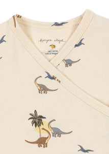 Basic Newborn Onesie Dinosaur Kubi | Konges Sløjd