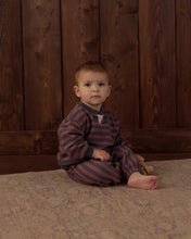 Oversized Crew Mulberry Stripe | Rylee + Cru