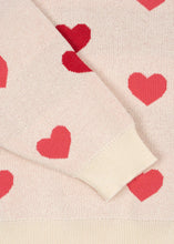 Lapis Sweater Duo Pink Heart | Konges Sløjd