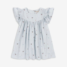 Coco Dress Cherry Blue Coeur | Konges Sløjd