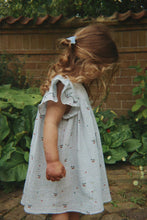 Coco Dress Cherry Blue Coeur | Konges Sløjd