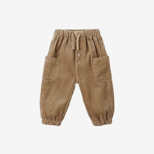 Lucian Pant Toffee Corduroy | Rylee + Cru