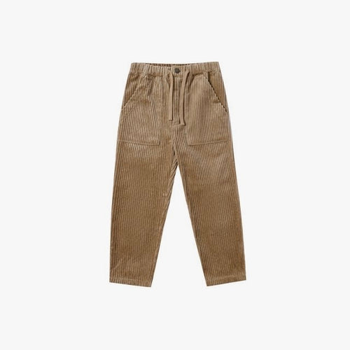 Oliver Pant Toffee Corduroy | Rylee + Cru