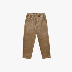 Oliver Pant Toffee Corduroy | Rylee + Cru