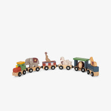 Wooden Animal Train | Konges Sløjd