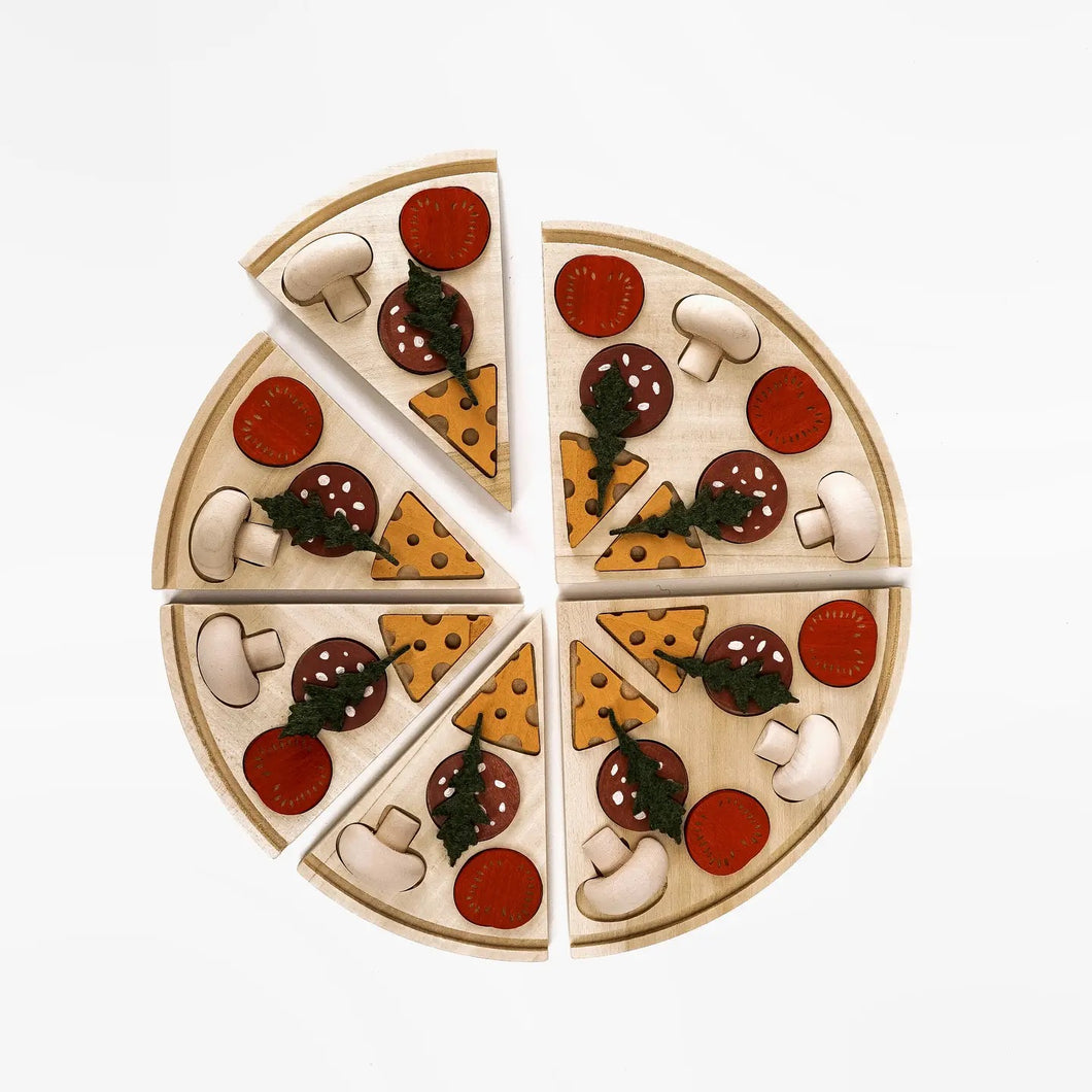 Wooden Pizza Toy | Sabo Concept