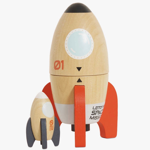 Magnetic Space Rocket Duo