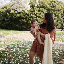Organic Bows Swaddle