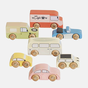 Vintage Toy Car Set