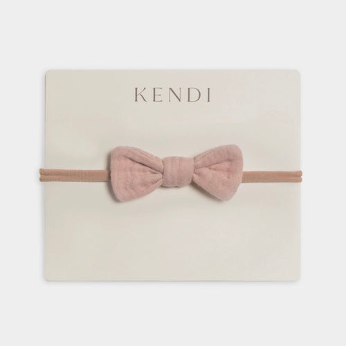 Muslin Dainty Bow | Colored Organics