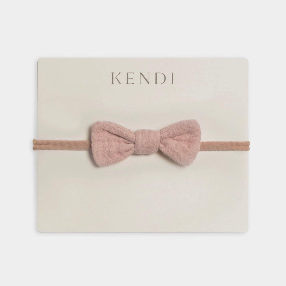 Muslin Dainty Bow | Colored Organics