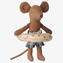 Beach Mouse w/ Float Little Brother Yellow Dots | Maileg
