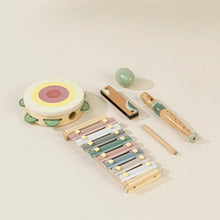 Wooden Musical Instrument Set