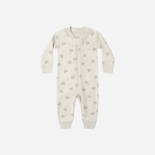 Zip Long Sleeve Sleeper Bears | Quincy Mae