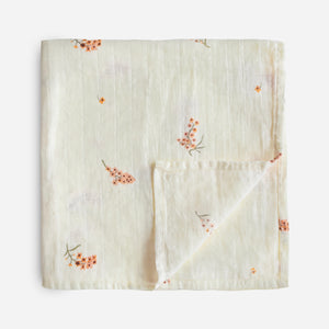 Organic Flower Swaddle