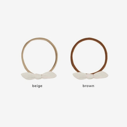 Little Knot Headband Natural | Quincy Mae