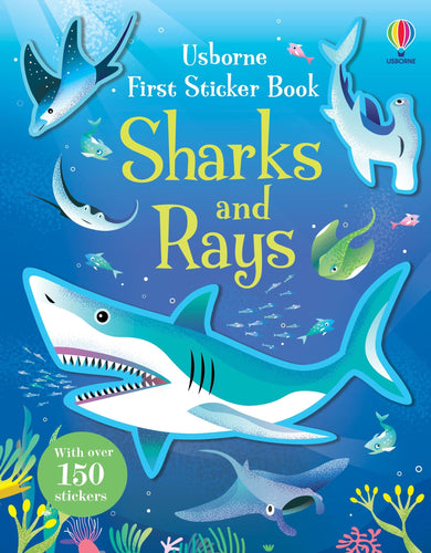 First Sticker Book Sharks & Rays