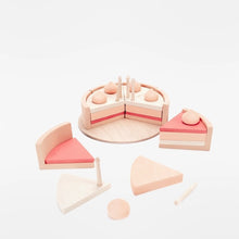 Wooden Cake on Stand Pink | Sabo Concept
