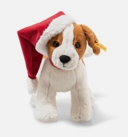 Snuffy Puppy Dog w/ Santa Hat | Steiff