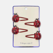 Ladybug 4 Pack Hair Clip | Konges Sløjd