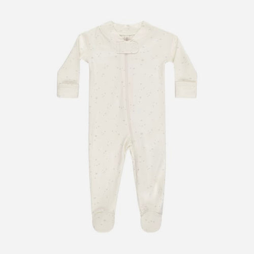 Zip Longsleeve Sleeper Footie Stars | Quincy Mae