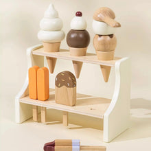 Wooden Ice Cream Stand and Accessories | Coco Village