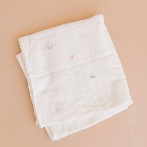 Organic Nautical Swaddle