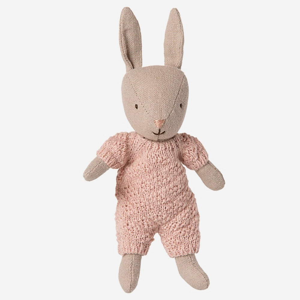 Rabbit Micro Rose Knitted Suit | Maileg