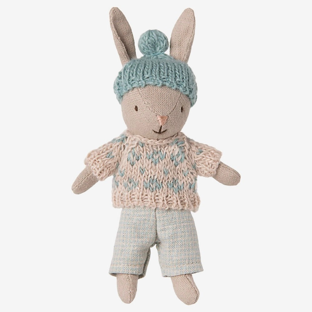 Winter Rabbit Micro Mint | Maileg
