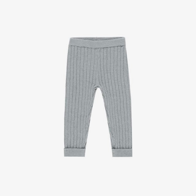 Cuffed Legging Dusty Blue | Rylee + Cru