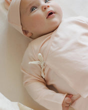 Wrap Top + Footed Pant Set Petal | Quincy Mae