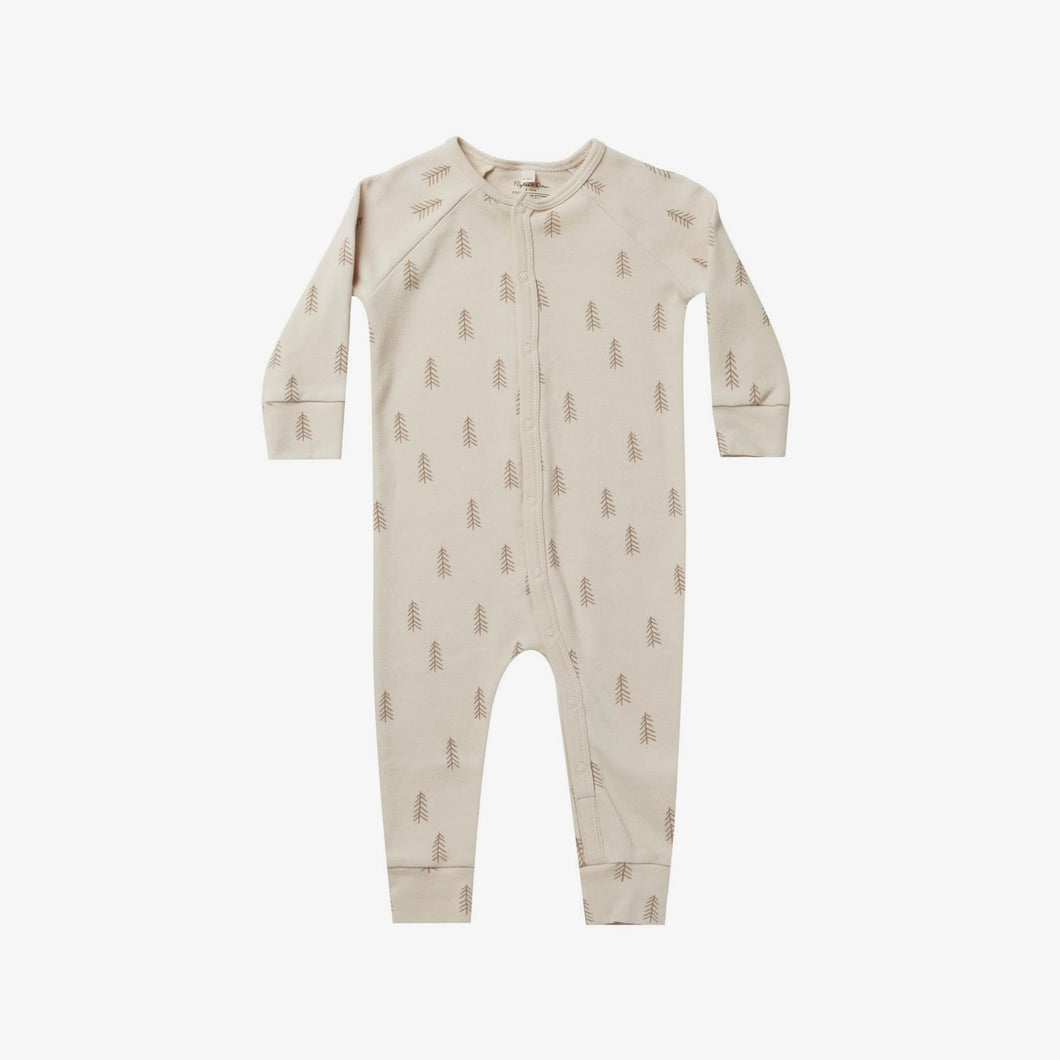 Organic Pajama Long John Trees | Rylee + Cru