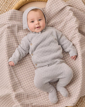 Knit Wrap Top + Pant Set Cloud | Quincy Mae