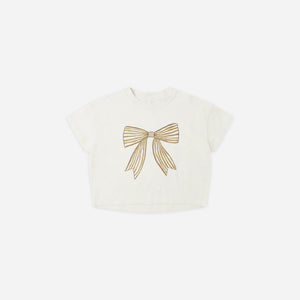 Boxy Tee Bow | Rylee + Cru