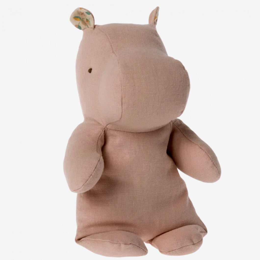 Small Hippo Soft Rose | Maileg