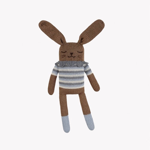 Bunny Knit Toy Blue Vintage Top | Main Sauvage