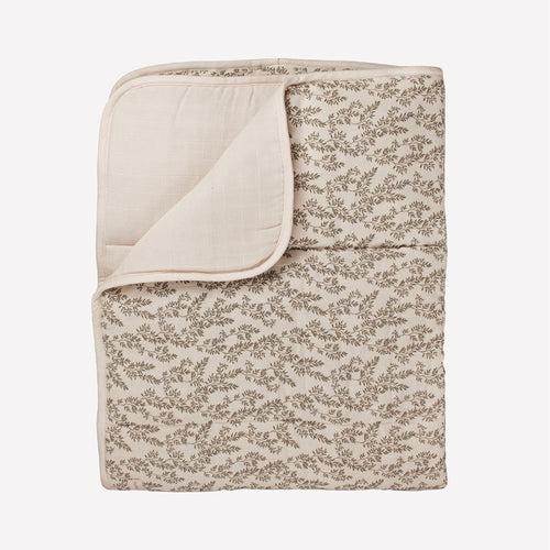 Bay Leaves Quilted Blanket | Main Sauvage