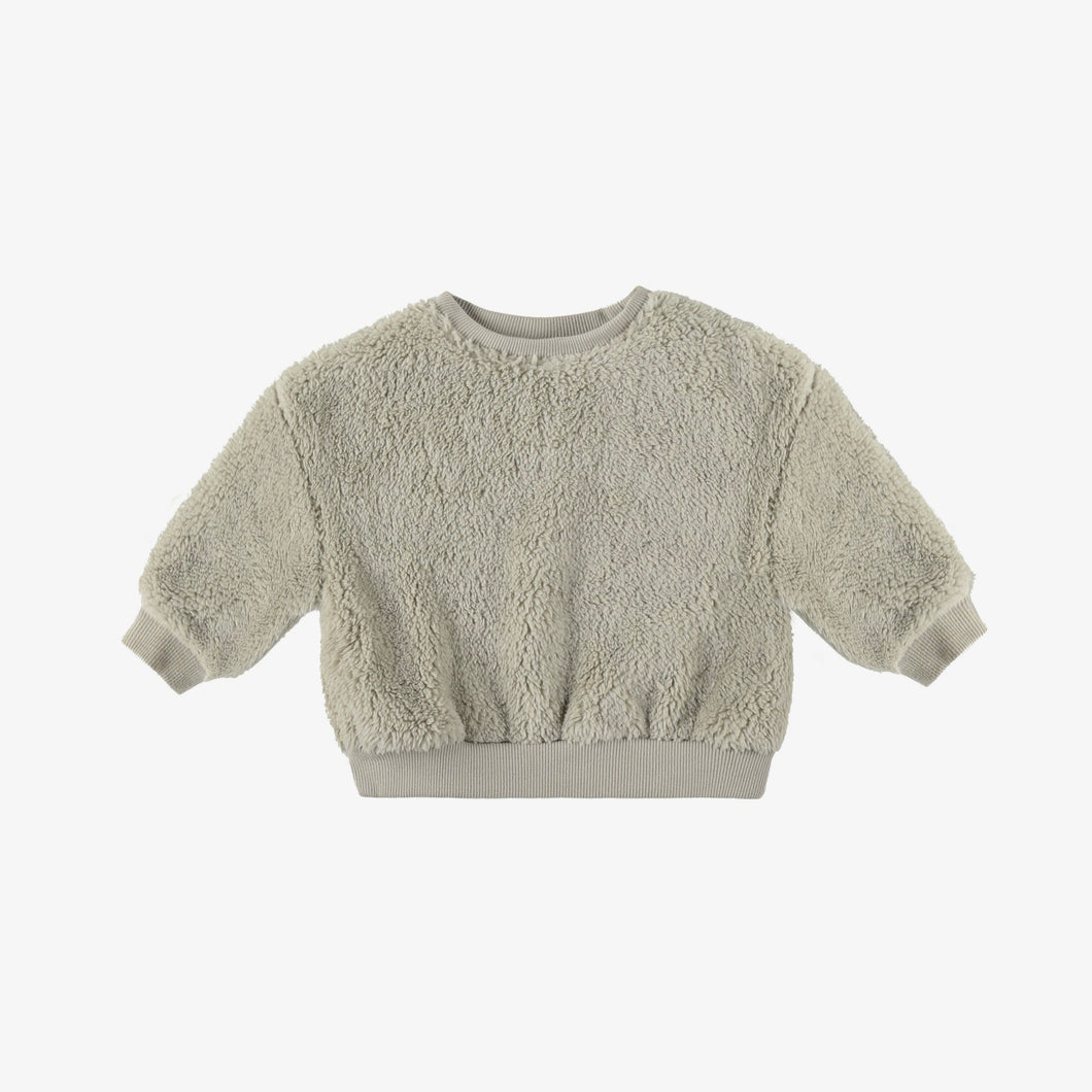 Drop Shoulder Sweatshirt Pewter | Rylee + Cru
