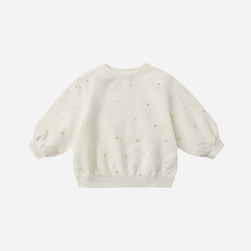 Oversized Crew Sweatshirt Shooting Stars | Quincy Mae