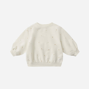 Oversized Crew Sweatshirt Shooting Stars | Quincy Mae