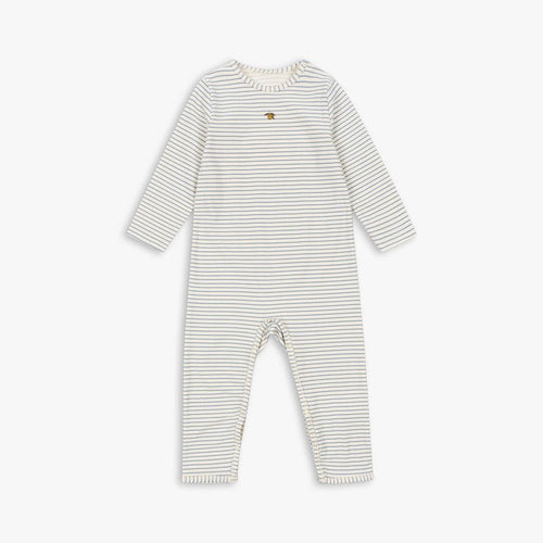 Stripe Blue Lemon Onesie | Konges Sløjd