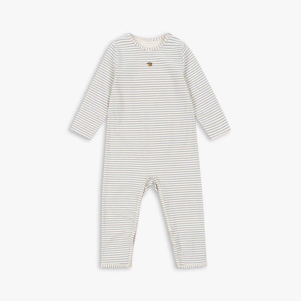 Stripe Blue Lemon Onesie | Konges Sløjd