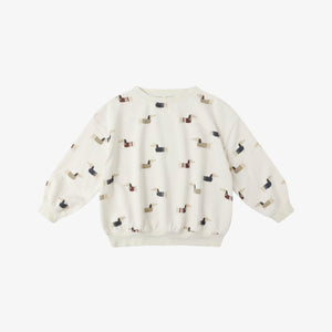 Relaxed Sweatshirt Dachshund | Rylee + Cru