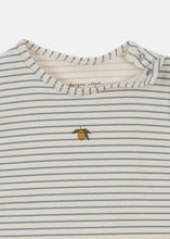 Stripe Blue Lemon Onesie | Konges Sløjd