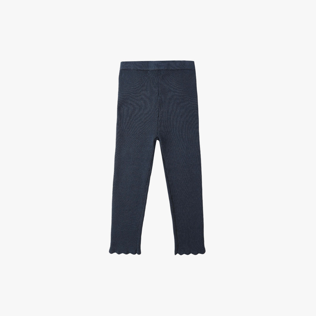 Ribbed Legging Navy | Rylee + Cru